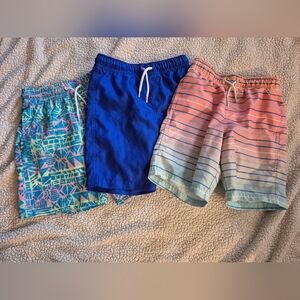 Colorful Boy's Swim Shorts Trio